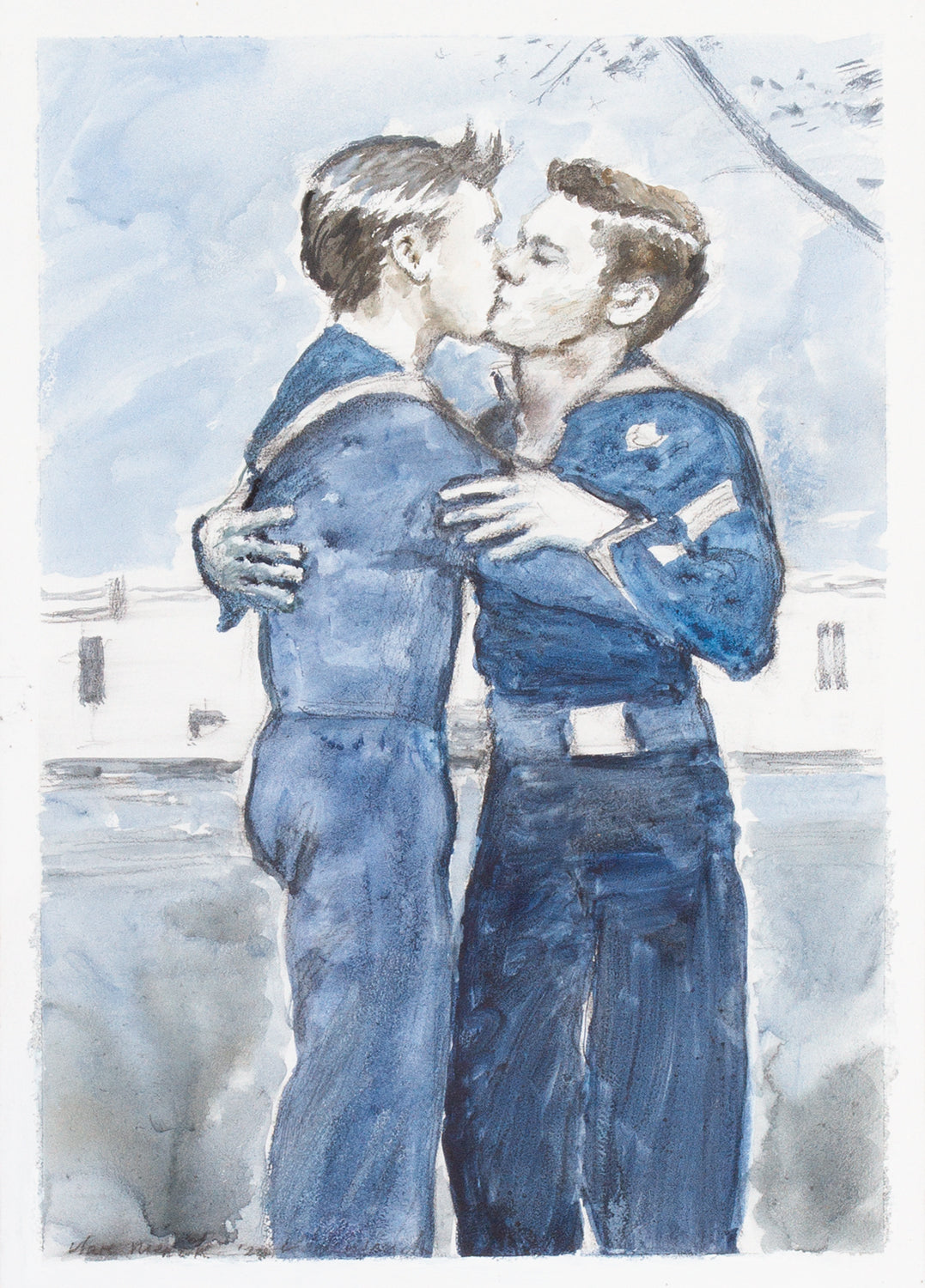 Sailors' kiss