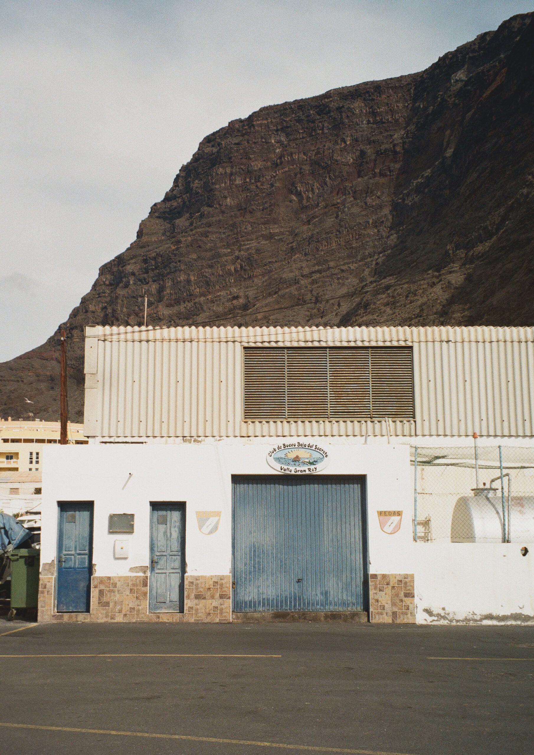 Fish and Mountain on Gomera